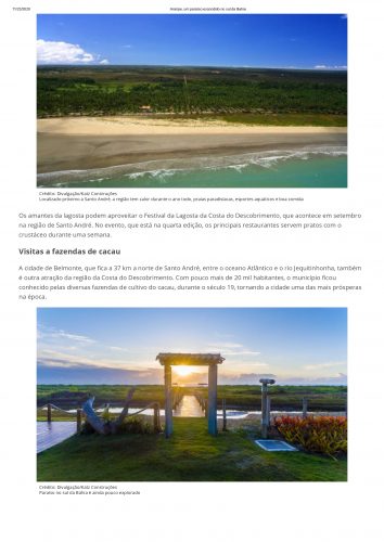 Araripe, um paraíso escondido no sul da Bahia